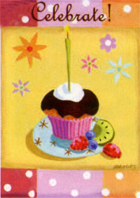 View Cupcake Flag 28"x40" - T7104