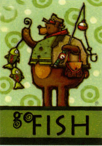 View Go Fish Flag 28"x40" - T7105