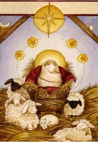 View Nativity Garden Flag 12.5"x18" - T7273G
