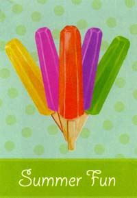 View Popcicles Flag 28"x40" - T8058
