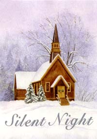 View Silent Night Garden Flag 12.5"x18" - T8297G