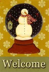 View Snowglobe Flag 28"x40" - T8304