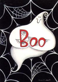 Boo! Ghost Flag 28x40