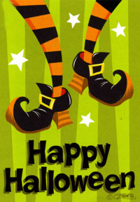 Witch Feet Flag 28x40