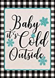 View Winter Small Garden Flag, Baby It's Cold Outside  - 