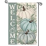 View AVOIN colorlife Fall Pumpkins Garden Flag 12x18 Inch  - 