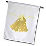 View Golden Wedding Bells Garden Flag, 12 by 18-Inch - 