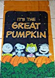 View Charlie Brown Great Pumpkin Halloween 28x40 in. House Flag Double Sided - 