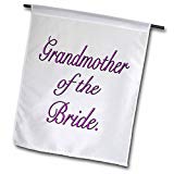 View Grandmother of The Bride, Pink - Garden Flag, 12 by 18" - 