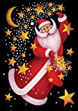 View Toland Home Garden Celestial Santa Decorative flag - 