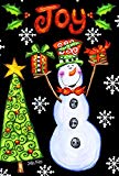 View Toland Home Garden Snowman Joy  flag - 