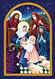 View Toland Home Garden Nativity Night flag - 