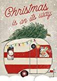 View Toland Home Garden 1012261 Retro Camper Christmas House Flag - 