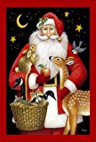 View Toland Home Garden Santa's Friends flag - 