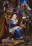 View Custom Decor Holy Nativity - Limited Edition Standard Size, 28 Inch X 40 Inch, Decorative Double Sided Flag Printed in USA Inc. - 