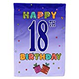 View Caroline's Treasures CJ1109GF Happy 18Th Birthday Flag, Small, Multicolor - 