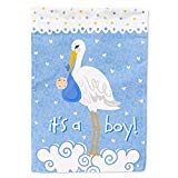 View Caroline's Treasures VHA3012GF It's a Baby Boy Flag Garden, Small, Multicolor - 