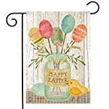 View Briarwood Lane Spring Egg Bouquet Easter Garden Flag Primitive Chick 12.5" x 18" - 